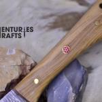 Ultimate Hunting Companion: 12-Inch Damascus Steel Knife