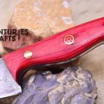 Ultimate Skinning Companion: 7.25-Inch Damascus Steel Knife