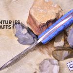 Wild: 7-Inch Damascus Steel Jungle Skinning Knife