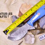 Wild: 7-Inch Damascus Steel Jungle Skinning Knife