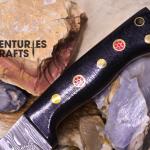 Survival Mastery: 9-Inches Damascus Steel Survival Knife