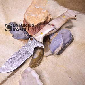 Ultimate Survival Tool 9-Inch Damascus Jungle Knife