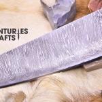 Elevate Your Campfire Cooking: 12.5-Inch Damascus Chef Knife