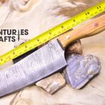 Elevate Your Campfire Cooking: 12.5-Inch Damascus Chef Knife