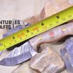 Hunting Handy 6.5-Inch Damascus Steel skining Knife